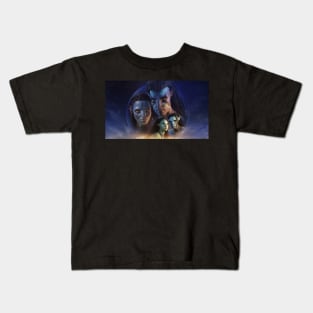 Avatar: The Way of Water Wallpaper Kids T-Shirt